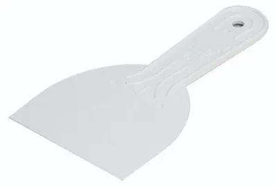 Zdjęcie produktu dla Gładka plastikowa szpatułka, 150 mm, biała