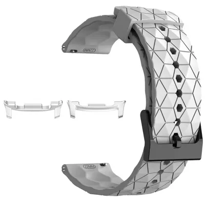 Obrázek produktu pro Pro Samsung Galaxy Watch 8 / 8 Classic / Ultra 2 Silikonový fotbalový design Náhradní pásek na ruku White