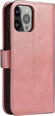 Produktbild von Hurtel Magnet Case, Folio, Apple, iPhone 14 Pro Max, 17 cm (6.7"), Pink