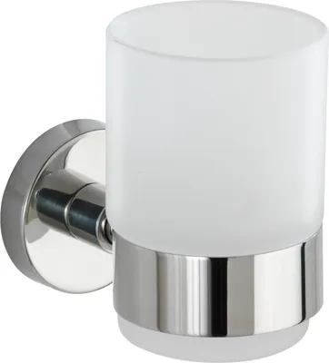 Produktbild von WENKO Zahnputz Becher Zahnbürsten Halter Bad Accessoires Uno Bosio Accessoires