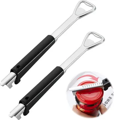 Produktbild von Leichtgrippe Flaschenöffner für kranke Hände - 2 Stück - für Senioren und Menschen mit Gelenkentzündung.
