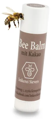 Produktbild von Nordbienchen Bee Balm Lippenpflege, Lippenbalsam mit Kakao, Naturpflege, 5g