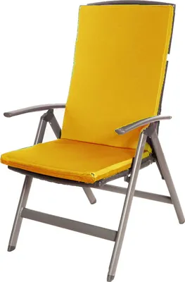 Produktbild von Stuhlkissen 1er | Sitzkissen 110x47x4cm Orange | gartenkissen auf rataanmöbel | stuhlkissen outdoor | sitzkissen hochlehner