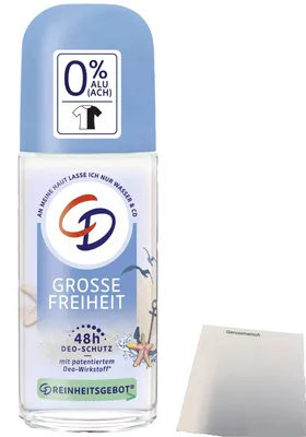 Produktbild von CD Deo Roll-On Große Freiheit (50ml Packung) + usy Block