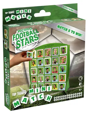 Obrázok produktu pre Top Trumps Match Mini - World Football Stars Cestovná hra Futbal World Football Stars