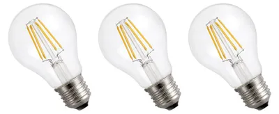 Produktbild von Spectrum E27 LED Lampe 6,8W 1450lm 3000K Warmweiß 230V 3 Stück