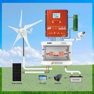 Obrázok produktu pre Regulátory nabíjania – Hybridné regulátory – Hybridné regulátory pre solárnu a veternú energiu – Solárne: 800 W – Veterné: 800 W – Automobilové: 24 V, 48 V