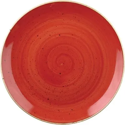 Produktbild von Churchill Stonecast, runde Coupe-Schüssel, Beerenrot, 248 mm (12 Stück)