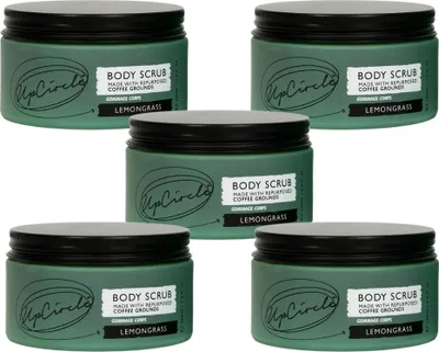 Produktbild von UpCircle Bodyscrub - Zitronengras - 220 ml