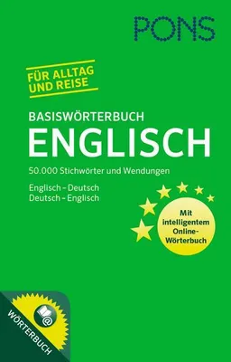 Produktbild von PONS Basiswörterbuch Englisch
