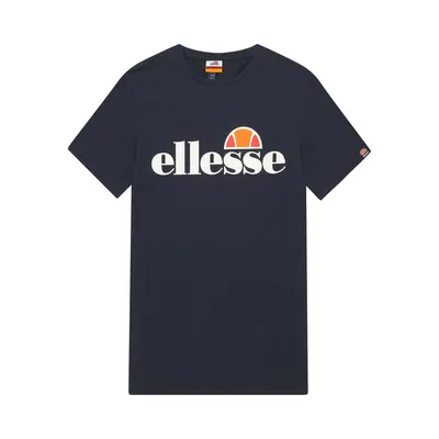 Obrázek produktu pro Dámské tričko Ellesse ALBANY – krátký rukáv, kulatý výstřih, potisk s logem, tmavě modrá, velikost M
