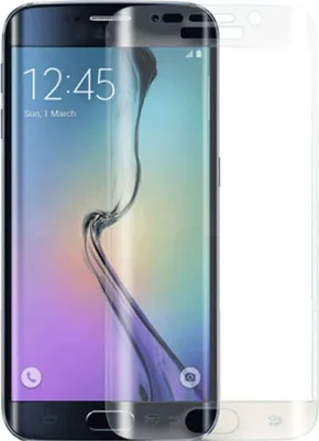 Produktbild von Samsung Galaxy S6 Edge 3D Panzer Glas Folie Display Schutzfolie Hüllen Case Klar