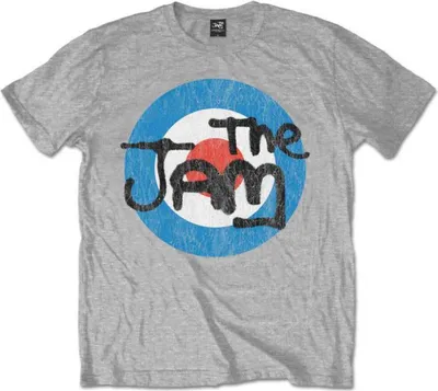 Obrázok produktu pre The Jam Vintage Logo Grey L Tričko