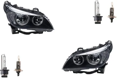 Produktbild von Scheinwerfer passend für BMW 5 E60 E61 05- 07 Satz mit D1S H7 Links Rechts 63127160193 63116933175 63127165567 6933175 7160193 7165567 63 Johns