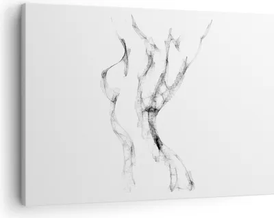 Produktbild von Bild auf Leinwand - Leinwandbild - Einteilig - Frau Körper Nacktheit - 70x50cm - Wand Bild - Wanddeko - Wandbilder - Leinwanddruck - Bilder - Wanddekoration - Leinwand bilder - Wandbild - AA70x50-4938