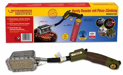 Image de ROTHENBERGER Industrial Handy Roaster avec allumage piézoélectrique, gaz inclus - 1000003285