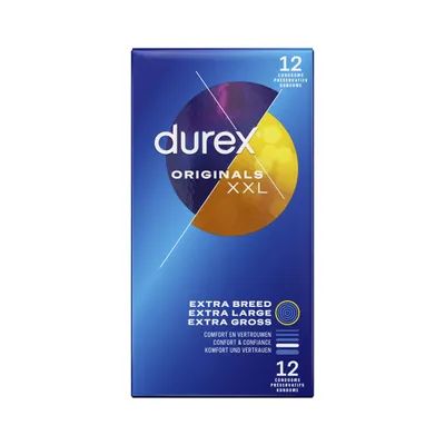 Obrázok produktu pre Durex Originals XXL - 12 Kondome