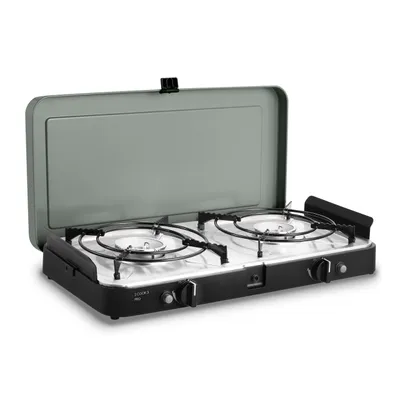 Immagine prodotto di Cadac 2-Cook 3 Pro Stove 30mbar BBQ a gas griglia da tavolo griglia da campeggio 203P1-10-EU