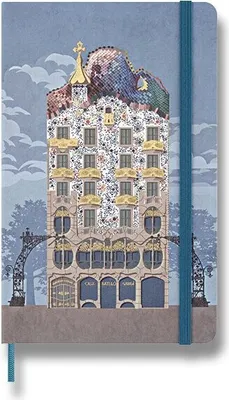 Image de Carnet Moleskine Casa Batlló - couverture rigide L, ligné