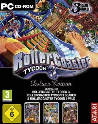 Produktbild von Rollercoaster Tycoon 3 - Deluxe Edition [SWP]