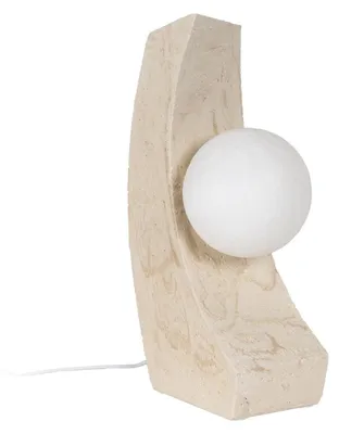 Image de Tischlampe Creme Polyresin 220-240 V 16,5 x 11,5 x 30 cm