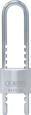 Zdjęcie produktu dla ABUS Kłódka bębenkowa 64TI/50HB60-150 zamek sz. 50mm spec. aluminium różne zamki - 894909