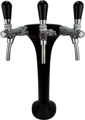 Produktbild von BieTal® Wasser Sprudelwasser Schanksäule Zapfsäule 3-ltg Cobra Classic schwarz