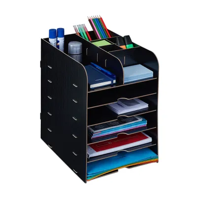 Produktbild von relaxdays Schreibtisch Organizer mit Ablagefächern