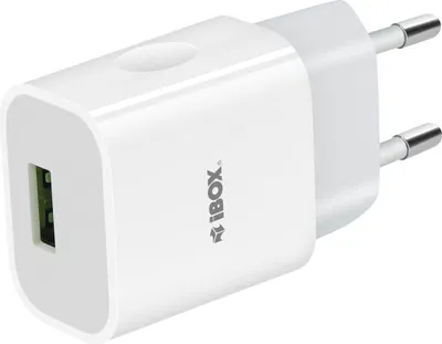 Zdjęcie produktu dla iBox ILUC41W, Wewnętrzna, Prąd przemienny, 5 V, 2,4 A, Biały