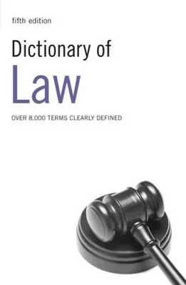 Immagine prodotto di Dictionary of Law