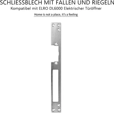 Produktbild von ELRO DL6000-LP Schließblech mit Tag- und Nacht-Schließblech für den ELRO DL6000