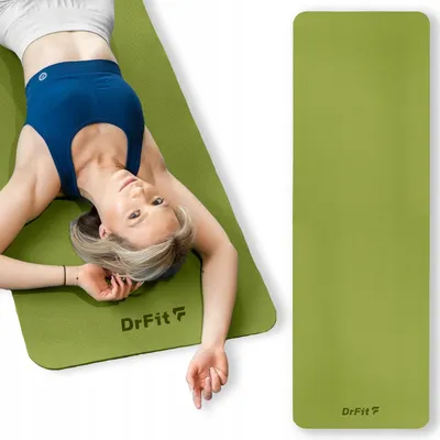 Produktbild von DrFit Fitnessmatte Yogamatte Pilates Rutschfest Gymnastikmatte