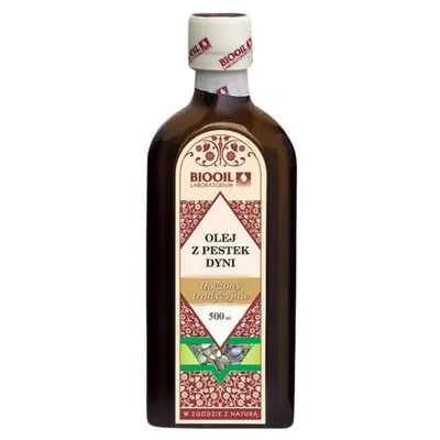 Obrázek produktu pro Dýňový olej 500 ml - BIOOIL