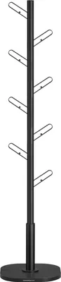 Produktbild von Songmics Garderobenständer Baumform mit 8 Haken Schwarz