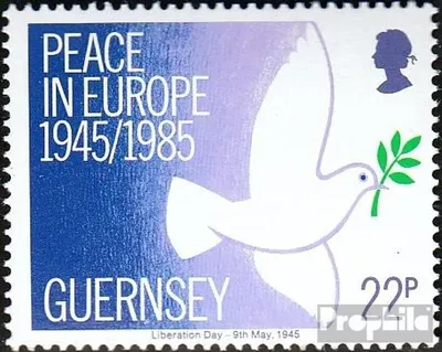 Produktbild von Briefmarken GB - Guernsey 1985 Mi 319 (kompl.Ausg.) postfrisch Befreiung