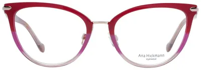 Produktbild von Ana Hickmann AH6370 Brillenfassung Damen Azetat Rot 54-18-140