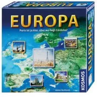 Produktbild von Kosmos Europa, Brettspiel, Reisen/Abenteuer, 10 Jahr(e)