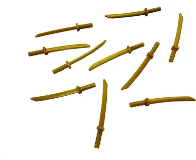 Produktbild von LEGO Ninjago: 10 goldene Katanas