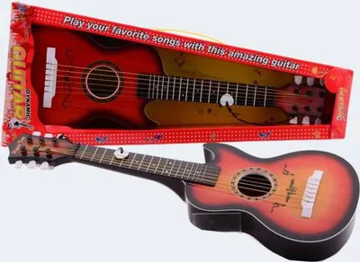 Produktbild von Johntoy Kinders Gitarre, 60 cm