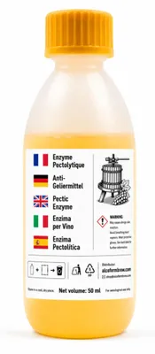 Produktbild von Alcofermbrew Antigeliermittel 50 ml Für Obstmaische, Saftgewinnung, Wein und Cider