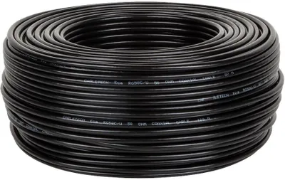 Zdjęcie produktu dla Kabel koaksjalny Cabletech RG-58U, 50 Ohm, długość 100 metrów