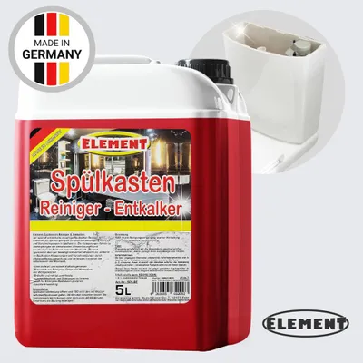 Produktbild von Element Toilettenspülkasten Entkalker I 5 Liter I Spülkasten Reiniger I Effektives Reinigungsmittel zum Entfernen von Ablagerungen im Spülkasten