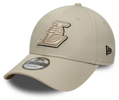 Produktbild von New Era NBA 9FORTY Cap Team Outline Los Angeles Lakers cream
