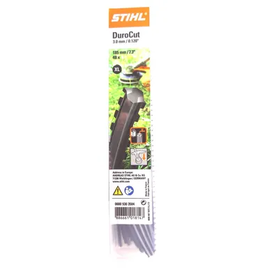 Produktbild von Stihl 9303504 Fadenstücke XL, gezahnt 185 mm x 3 mm