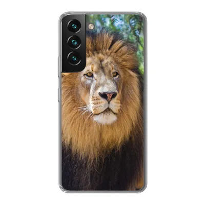 Produktbild von MuchoWow® Handyhülle Schutzhülle Hülle für Samsung Galaxy S22 Plus Löwe - Natur - Tier Silikon Softcase Handy Hülle - Schutzabdeckung