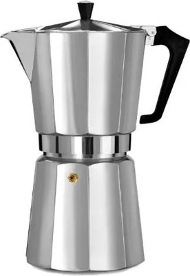 Produktbild von PEZZETTI Italexpress Mokka-Kanne 0,3 l Aluminium, Schwarz