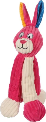 Immagine prodotto di Giocattolo per cani Flamingo Kareau: coniglio dalle zampe lunghe, rosa
