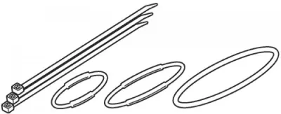 Image de Support d'ordinateur Cateye sans fil Kit de fixation en caoutchouc pour Strada Slim RD310W