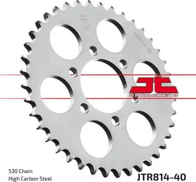 Produktbild von Jt Hinteres Ritzel 814 40 Für Suzuki Gt 380 '73-77, Gt 550 '71-77 (81440Jt) (Kette 530) Zum Bestellen