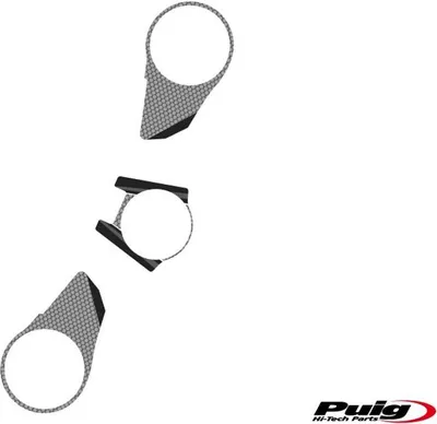 Produktbild von PUIG 9172U Radikal Yoke Protector  passend fuer APRILIA RSV4 R Grau